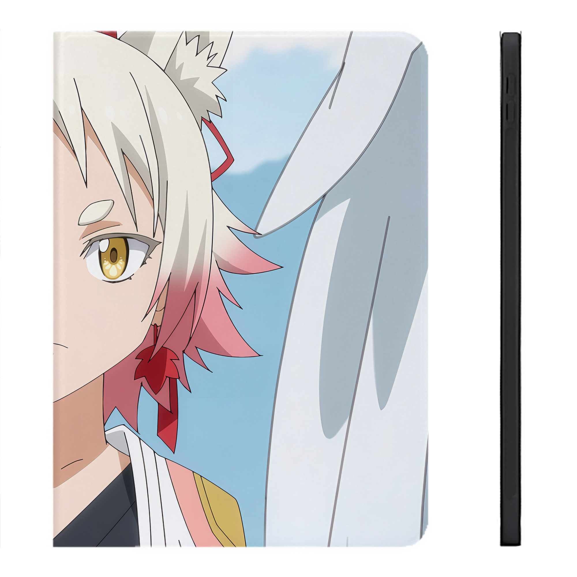 （画像用） 転スラ Regarding Reincarnated to Slime IPadケース ペンホルダー付き ブックスタイルデザイン